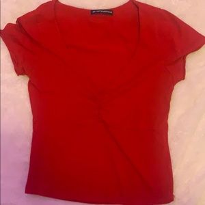 Brandy Melville scrunch shirt